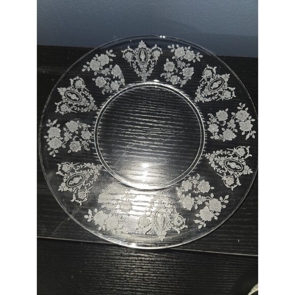 Vintage Tiffin-Franciscan Cherokee Rose Luncheon Plate - Picture 1 of 3
